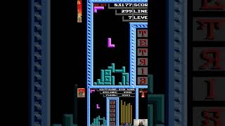 I Hit 300 Lines in Tengen Tetris For the 17th Time [upl. by Alleram]