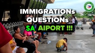 🔴 IMMIGRATIONs QUESTIONS GUIDE  INDIVIDUAL TRAVELLERS TO ALL PASSENGERS [upl. by Adoree]