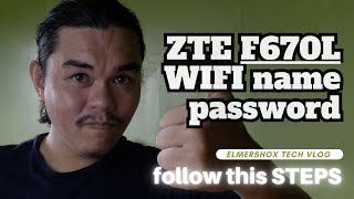 PLDT admin modem password ZTE F670L change wifiname pass [upl. by Awra954]