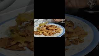 Papdi chaat recipe leftover roti chaat recipe moms kitchen [upl. by Eatnuahs830]