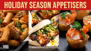 Holiday Season Appetisersspring rolls bao amp more  Marions Kitchen Classics [upl. by Elleinnad174]