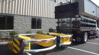 SPA Safety Systems TMA truck with vertical lift arrow board [upl. by Kcirreg]