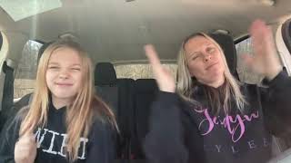 Jadyn Rylee and Mum Tara Lip Karoke Fun Video [upl. by Lifton]