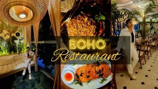 Experience Boho Restaurant Banani Highlights amp Ambience [upl. by Jueta]