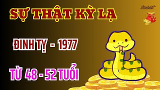 Chấn Động  Sự Thật Kỳ Lạ  Đinh Tỵ 1977  May Mắn Từ 48 Tới 52 Tuổi  Trúng Lớn Giàu Có Ít Ai Bằng [upl. by Cumine]