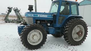 1984 Ford TW15 MFWD Tractor [upl. by Yenffit]