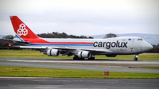 Surprise 747 at Manchester Airport [upl. by Erreid]