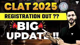 CLAT 2025 Registration out  CLAT Registration Form 2025  CLAT 2025 Latest News [upl. by Ingaberg]