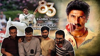 83 Trailer Reaction  Ranveer Singh  Jeeva  Kamal Haasan  Tamil [upl. by Ursola784]