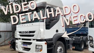 VENDIDO VÍDEO MAIS DETALHADO IVECO STRALIS 380 6X2 2008 R9500000 [upl. by Nuhsed]