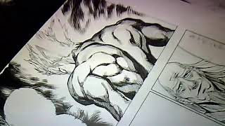 Yusuke Murata inking Garou the hero hunter  live drawing 33 [upl. by Couture]