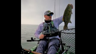 Fishing Lake Erie for smallmouth bass [upl. by Hudgens40]