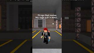 This things makes me ragequit in mm2inspired by KreativeKyle shorts roblox viral [upl. by Attey]