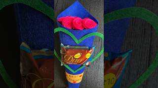 Teachers day gift  Easy craft for Teachers day  paper flower bouquet teachers day card flowers [upl. by Udale]