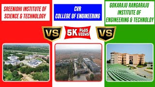 SNIST Hyderabad vs CVR College of Engineering vs GRIET Hyderabad  Joshua Kamalakar  Lokaghnani [upl. by Naitsabes]