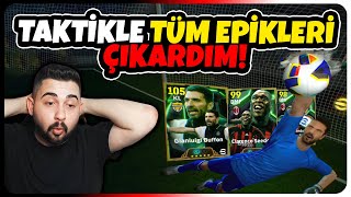 TAKTİKLE TÜM EPİKLERİ ÇIKARDIM 105 BUFFON amp 104 SEEDORF amp AMBROSINI TOP AÇILIMI eFootball 2025 [upl. by Beane620]