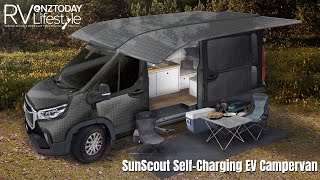 Innovative Solar Powered EV Prototype 2024 campervan [upl. by Bandler]