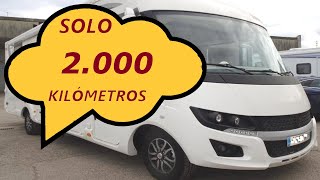 Autocaravana Integral Rapido 8096DF Fiat 150cv 2000km 4 plazas del año 2019 [upl. by Clarette]