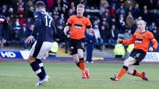 Kyle Benedictus Own Goal Dundee 03 Dundee United 09122012 [upl. by Ahsirtal646]