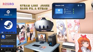 Steam Link sur Meta Quest 3 [upl. by Teahan334]