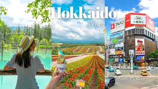 JAPAN TRAVEL VLOG Summer in Hokkaido  Exploring Sapporo Otaru Asahikawa 🌻 [upl. by Dellora946]