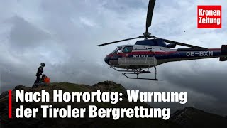 Berg Situation ist oft heimtückisch  kronetv NEWS [upl. by Alrahc494]