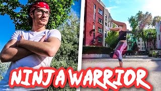 UNSER TRAINING FÜR NINJA WARRIOR [upl. by Comethuauc490]