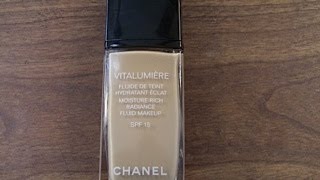 Review Chanel Vitalumiere [upl. by Ck]