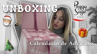 UNBOXING ✰ Calendario Adviento Peggy Sage maquillaje y cosmética [upl. by Valerie]