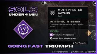 MothInfested Cavern Trial Cyst Under 4 Minutes  Void Hunter  Destiny 2 The Final Shape [upl. by Tessil]