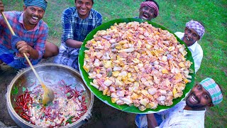 FRIED CHICKEN DRUMSTICK  Chicken Fry Recipe with Mashed Potato  Chicken Recipe Cooking In Village [upl. by Torosian]