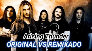 Angra  Arising Thunder Original Vs Aqua Remixado [upl. by Buyse]