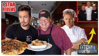 Eating At Gordon Ramsays Kitchen Nightmares Restaurant 1 STAR [upl. by Eserehs462]