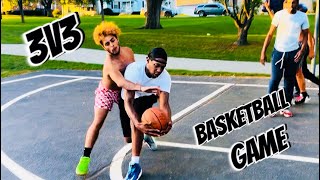 3 v 3 Basketball Game FOSTER PARK [upl. by Rysler]