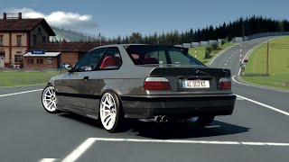 BMW E36 M50 Turbo  POV Drive amp Review  Assetto Corsa [upl. by Aerdna644]