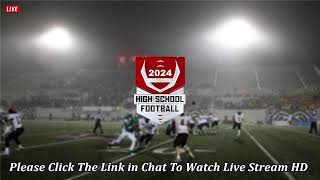 Bloomfield vs Ansonia Live Stream  Connecticut High School Football Playoffs 2024 [upl. by Naamann]