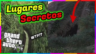 Lugares SECRETOSOCULTOS en GTA 5 Modo Historia y Online [upl. by Riggs]