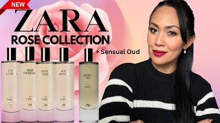 BEST amp WORST ZARA PERFUMES 2024 part 2 Zara ROSE Collection Sensual Oud REVIEW [upl. by Manuel508]