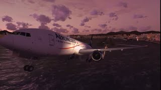 POSKY 777 amp RR Trent 800 Soundpack Takeoff Moments  FSX Gameplay HD [upl. by Eugeniusz]