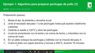 Núcleo Temático 1 Presentación del curso y Definición de Algoritmo [upl. by Lakim]