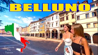 ITALY 🇮🇹 BELLUNO AMAZING VIRTUAL WALK VENETO 4K TOUR [upl. by Aivlys133]