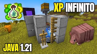 Granja de XP con Armadillos  Minecraft Java 121 [upl. by Ainez403]