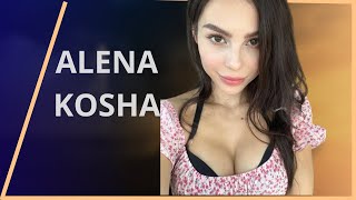 ALENA KOSHARUSSIAN MODEL AND INSTAGRAM INFLUENCERINFO AND BIO [upl. by Forbes]