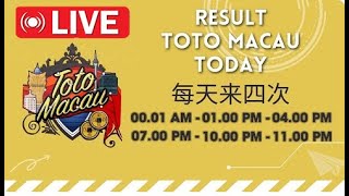 live draw toto macau l live toto macau hari ini 9 desember 2024 l live macau l toto macau [upl. by Gillespie]