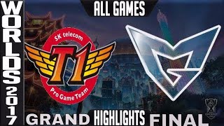 SKT vs SSG Highlights ALL GAMES  Worlds 2017 Grand Final SK Telecom T1 vs Samsung Galaxy [upl. by Jecho]