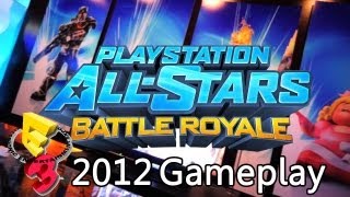 PlayStation AllStars Battle Royale E3 2012 CrossPlay TRUEHD QUALITY [upl. by Iniretake]