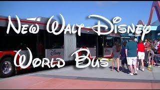 Disney Transport Buses Double Wide Edition Lets All Board A Disney Hotel Bus [upl. by Ynttirb159]