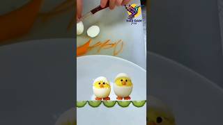 Animals shaped building egg Decorative eggHow to decorate boild egg at homeHardamyoutubeshorts [upl. by Travus]