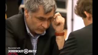 Ivanchuk VassilyMagnus Carlsen FIDE World Rapid Chess Championship 2016 DohaQatar ENDING [upl. by Ebbarta]