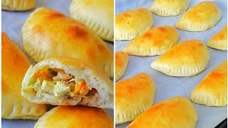 Chicken Patties  Chicken Empanadas Meat pies  Pastelillos  Hand pies [upl. by Darnall318]